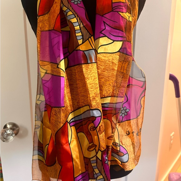 Vintage Scarf Picasso art print - Picture 5 of 10